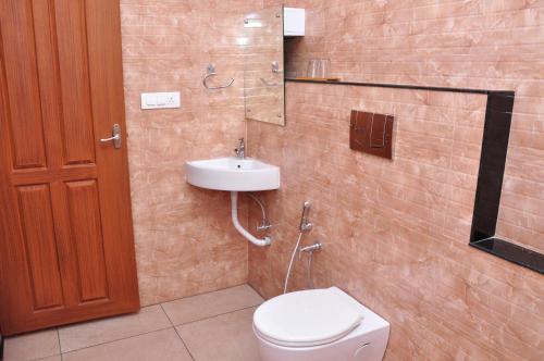 Thanal Homestay tesisinde bir banyo