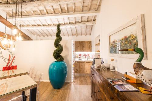 Virtuvė arba virtuvėlė apgyvendinimo įstaigoje Fonte Gaia Experience