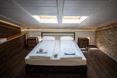 Кровать или кровати в номере Vysoka Khata 5