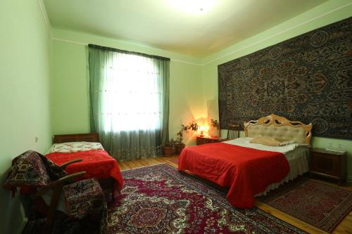 Postel nebo postele na pokoji v ubytování Sari Tey (Mountain Tea)