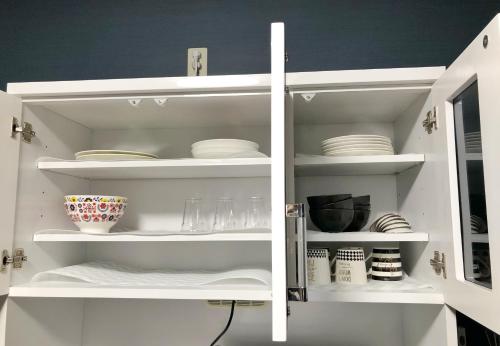 Uri Houseにあるキッチンまたは簡易キッチン