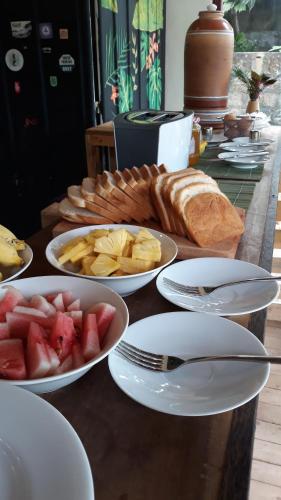 Comida en el hostal o alrededores