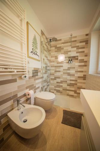 Koupelna v ubytování Gardenhouse Sarzana