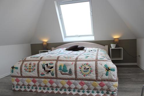 Ένα ή περισσότερα κρεβάτια σε δωμάτιο στο Appartement Bilbao