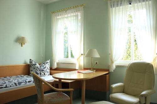 Posezení v ubytování Pension Stegmann