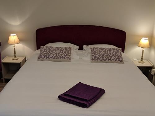 Cama o camas de una habitación en Loge Montaigne