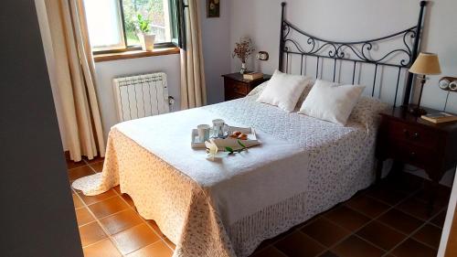 Cama o camas de una habitación en Casas Cuncheiro