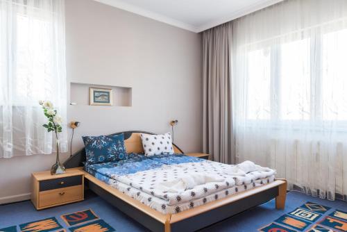 Lova arba lovos apgyvendinimo įstaigoje Top center Sofia Lux Rentals-Patriarh Evtimiy