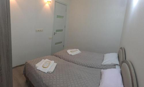 Krevet ili kreveti u jedinici u okviru objekta Orbi Sea Towers Apart Hotel