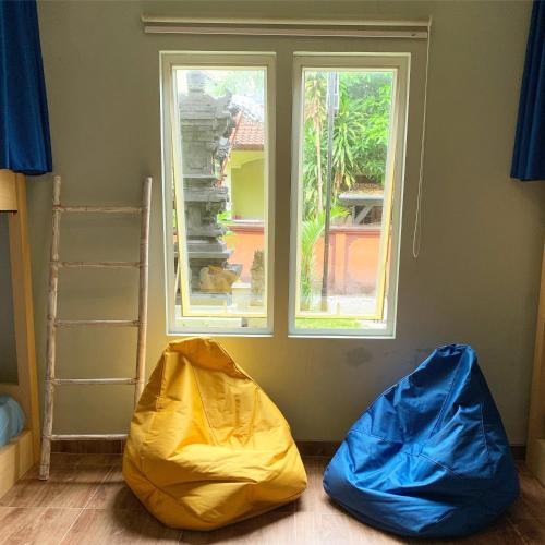 Posezení v ubytování Beach Hut Hostel