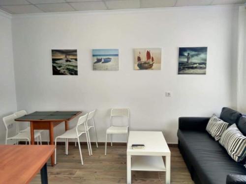 Posezení v ubytování APARTAMENTO EN BARBATE
