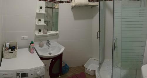 Ένα μπάνιο στο Welcome Apartment