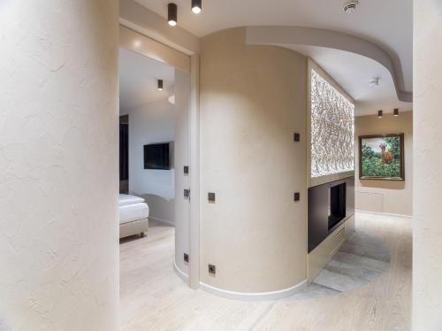 Apartments Nennerhofにあるベッド