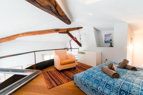 Ліжко або ліжка в номері Antica Via Volta - The House Of Travelers