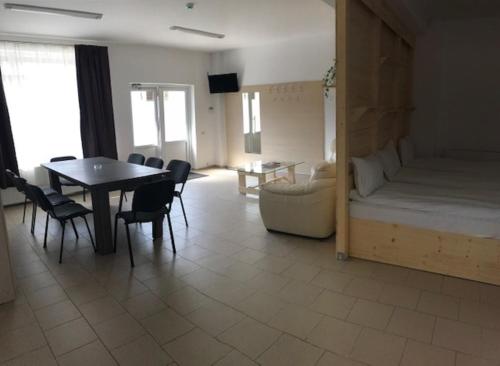 Χώρος καθιστικού στο Hotel Nova Residence