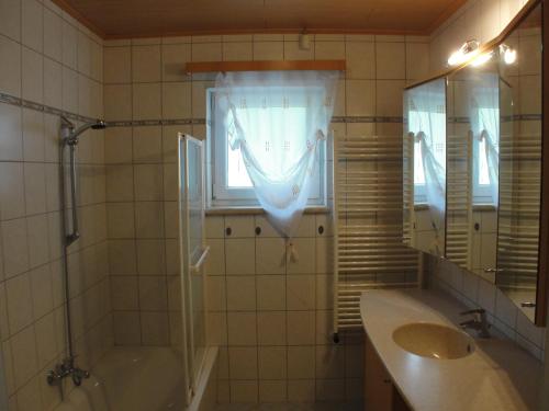 Koupelna v ubytování Apartment St. Nikola