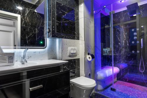 Kylpyhuone majoituspaikassa Villa Muller Apartments