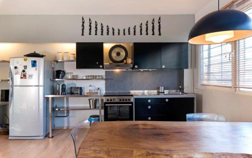 Η κουζίνα ή μικρή κουζίνα στο Comfort Stay Lofts