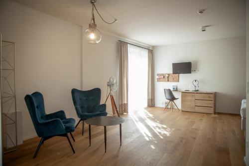 Kuchyň nebo kuchyňský kout v ubytování Green Spirit Hotel