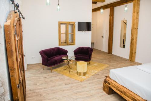Postel nebo postele na pokoji v ubytování Green Spirit Hotel