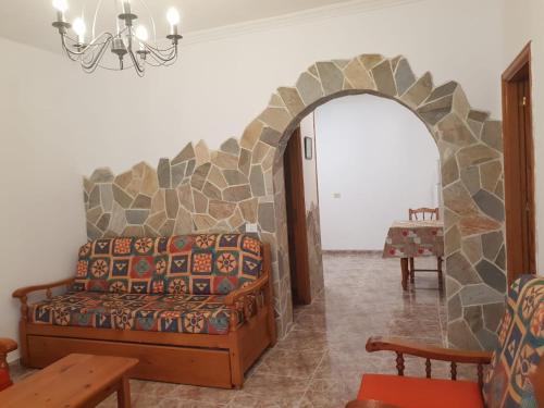 Posezení v ubytování Vivienda Vacacional Meridiano