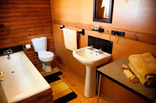 Bilik mandi di Fairhaven Guest House