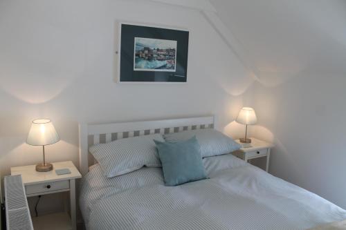 Voodi või voodid majutusasutuse Hillside Cottage toas