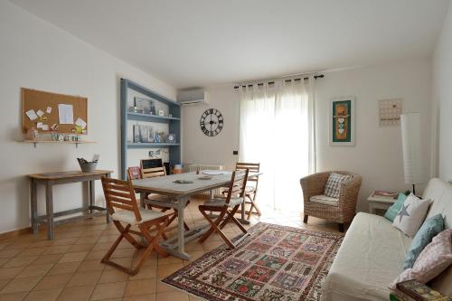 Χώρος καθιστικού στο B&B Limone