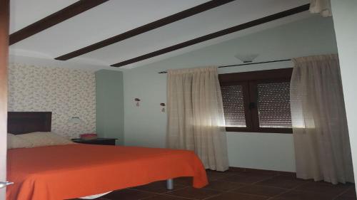 
Cama o camas de una habitación en Habitación en Finca Rural el Estanque
