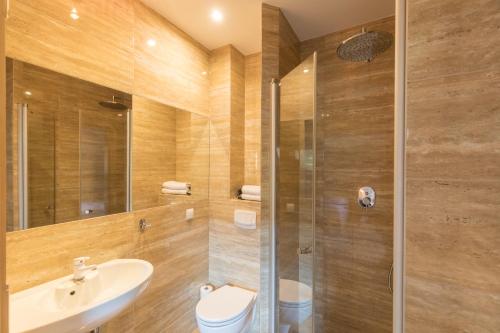 Kúpeľňa v ubytovaní Villa la Val, Karkonosze