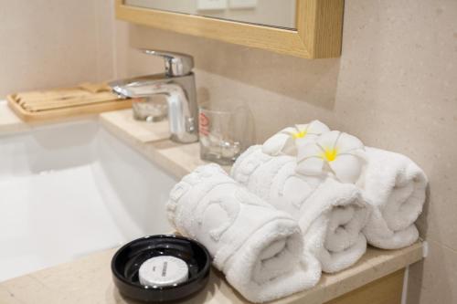 Ένα μπάνιο στο The Ocean Apartment IDCWH B302