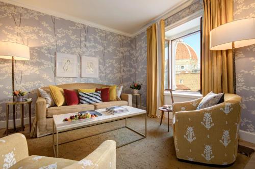 Posezení v ubytování Rocco Forte Hotel Savoy