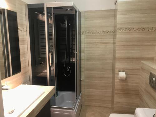 Ένα μπάνιο στο Apartament Studio Ryska