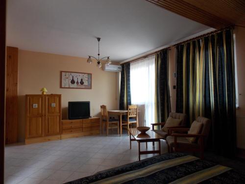 Кът за сядане в Heviz Therme Apartmenthaus