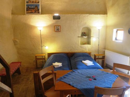 Posezení v ubytování Medieval Apartments Frauendorf