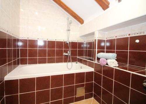 Kúpeľňa v ubytovaní Apartman Matošin