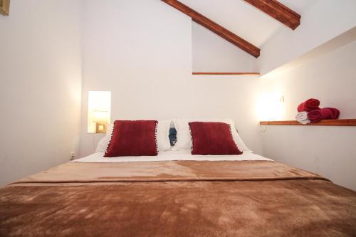 Posteľ alebo postele v izbe v ubytovaní Apartman Matošin