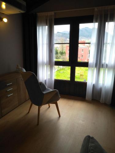 Гостиная зона в Apartamentos Prestin