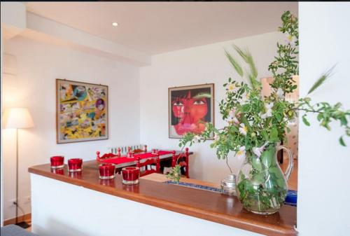 Minuman di Verde Blu Lakefront Boutique Holiday Apartments Trevignano Romano