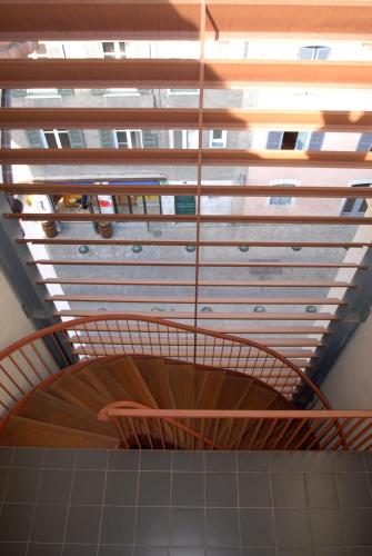 a ceiling with skylights in a room at Temporesidence Chateauneuf in Bayonne