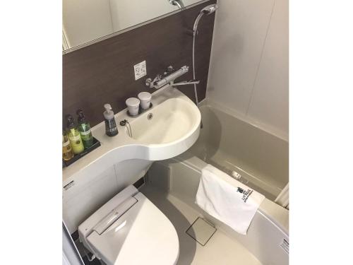 Koupelna v ubytování HOTEL LiVEMAX Okayama