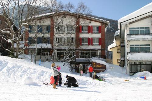 Villa Alpen през зимата