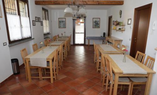 Restoranas ar kita vieta pavalgyti apgyvendinimo įstaigoje Agri Village Pavia