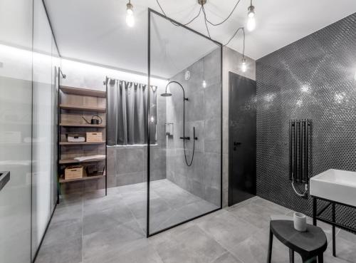 Ванная комната в Apartmánový dům U Tomana