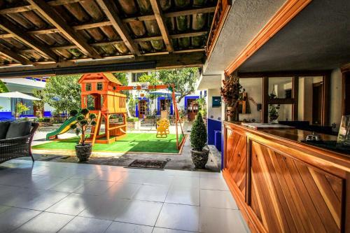 Herní místnost nebo prostor pro děti v ubytování Hostal Plaza Central