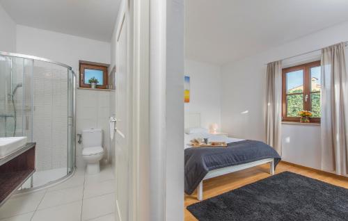 Koupelna v ubytování Villas Adagio