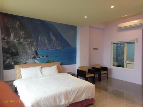 Postel nebo postele na pokoji v ubytování Ocean B&B