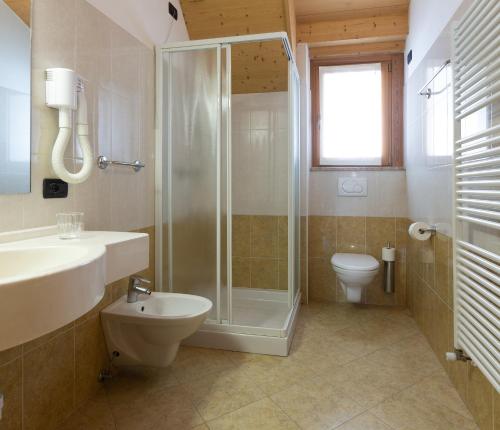 Ванная комната в La Grolla Rooms & Apartments