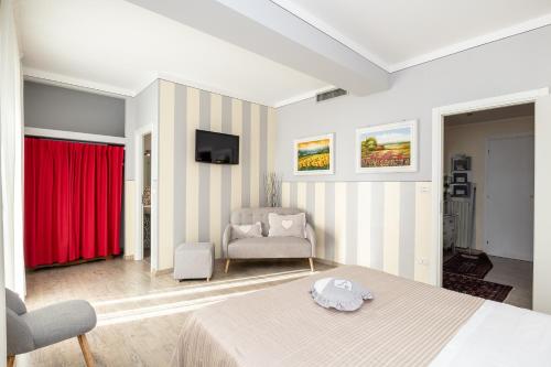 Postel nebo postele na pokoji v ubytování B&B Accademia