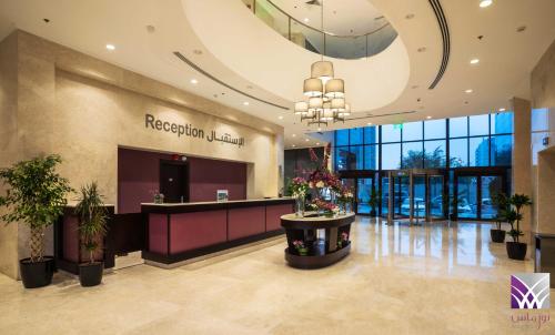Vstupní hala nebo recepce v ubytování Normas Hotel
